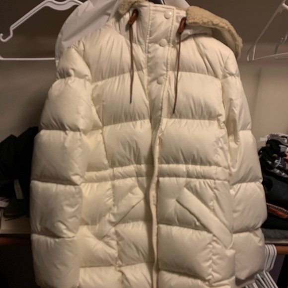Coach off White Winter Coat - Picture 2 of 4